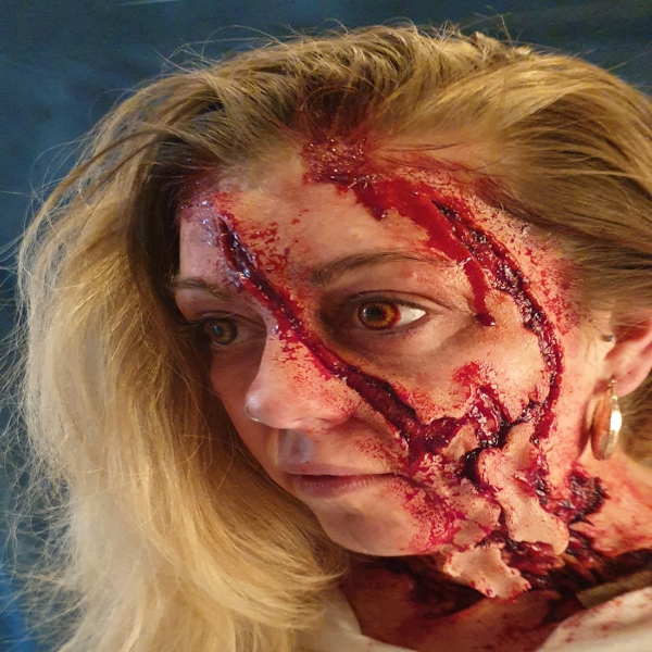 Werewolf Attack Wound / Trauma / Laceration / Latex Free / Makeup - MonsterFX