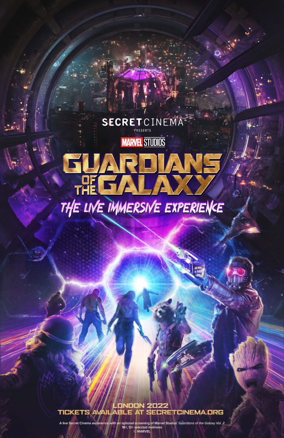 Secret Cinema Presents: Guardians Of The Galaxy (2022)