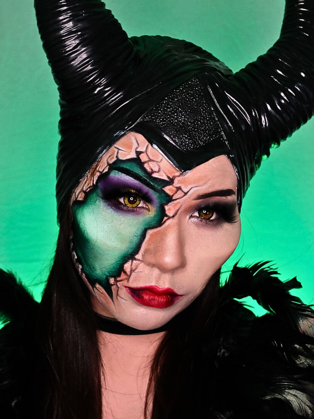 Maleficent Inspired Cheeks Silicone Prosthetics