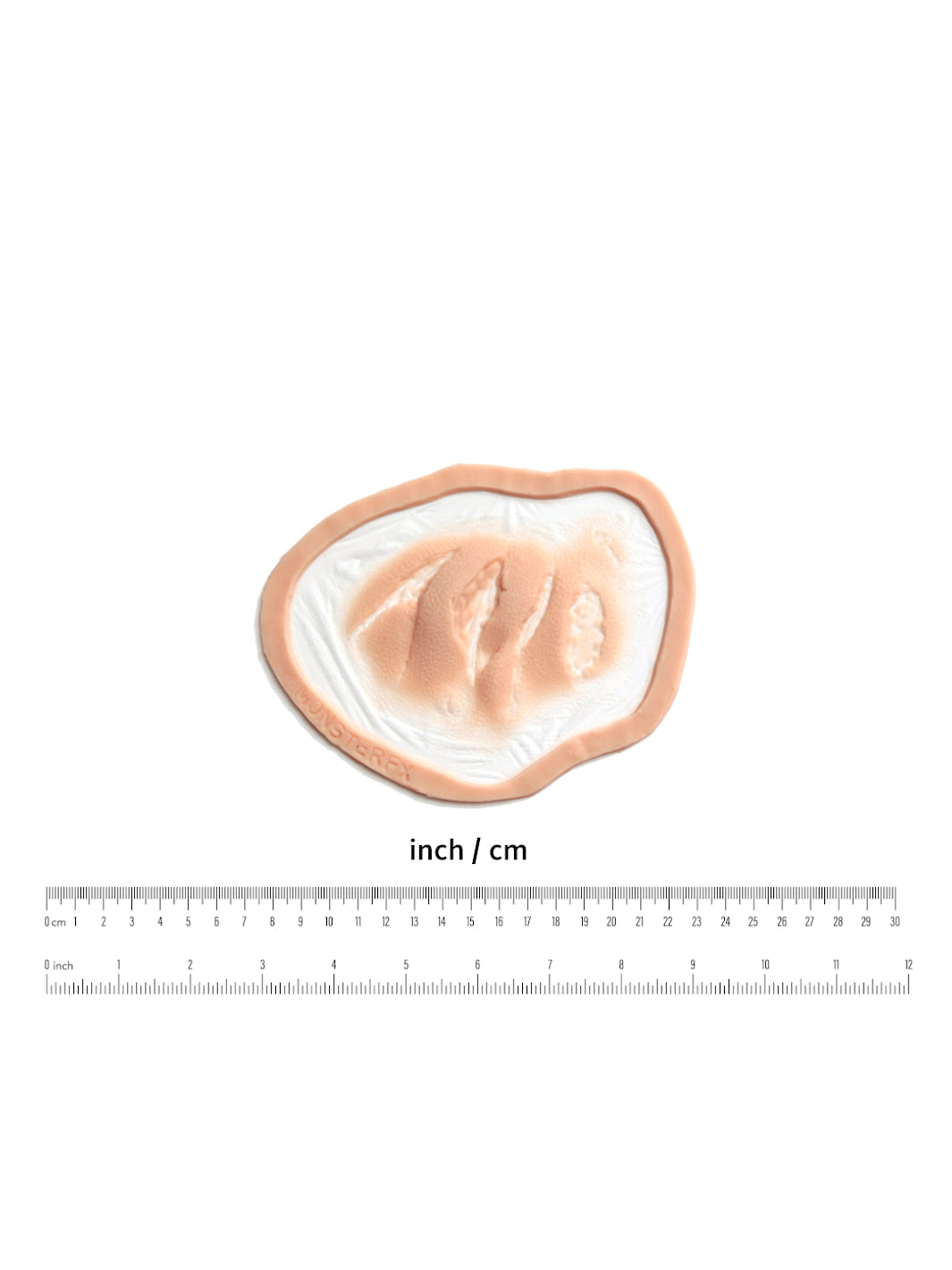 Medium Trauma Wound 4 Silicone Prosthetic