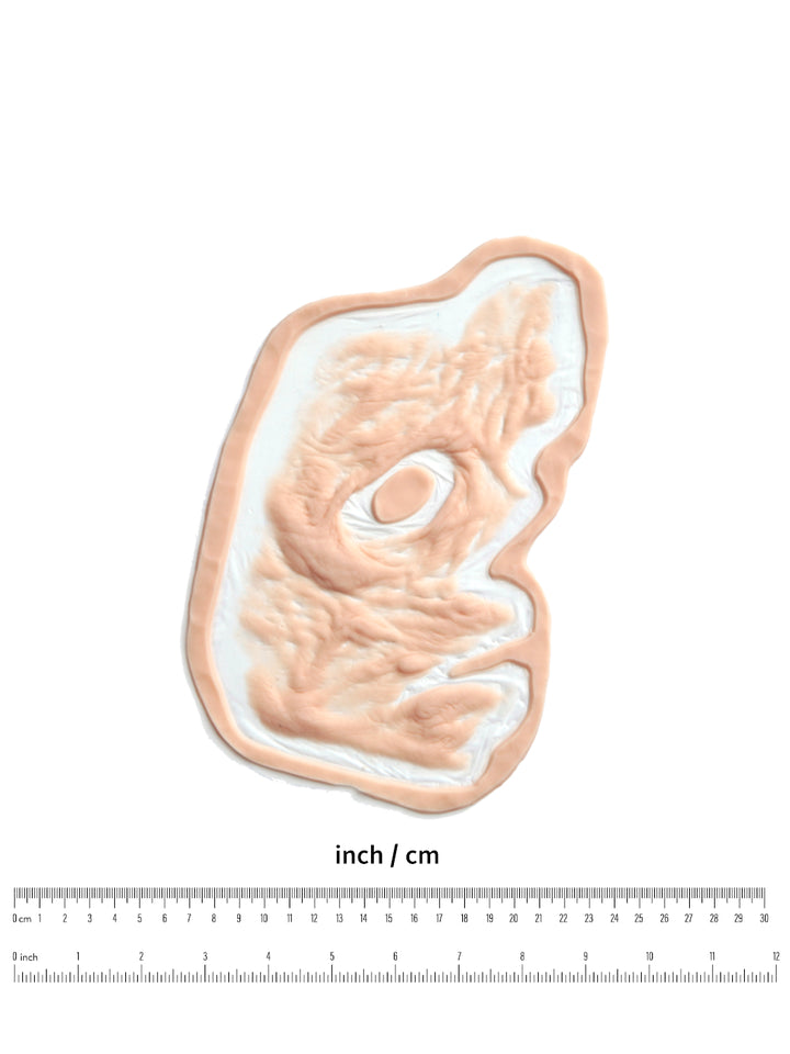Decaying Corpse Face Silicone Prosthetics