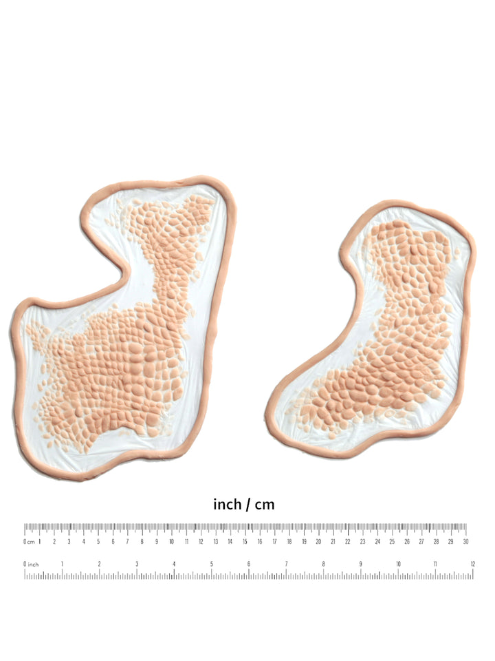 Lizard Skin Set Silicone Prosthetics