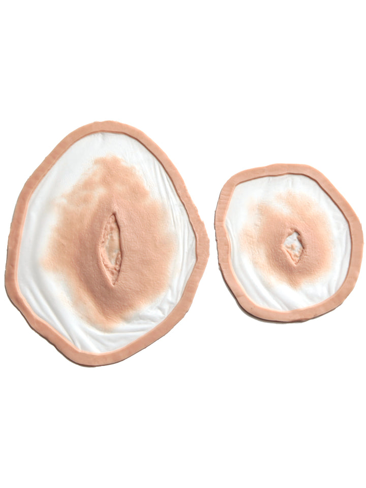 Stitchable Bullet Wound Set 1 Silicone Prosthetics