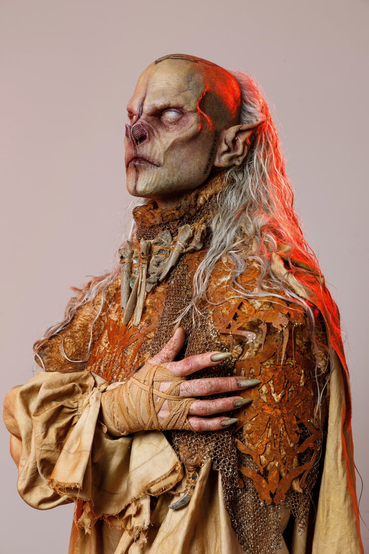 Goblin Face Silicone Prosthetic