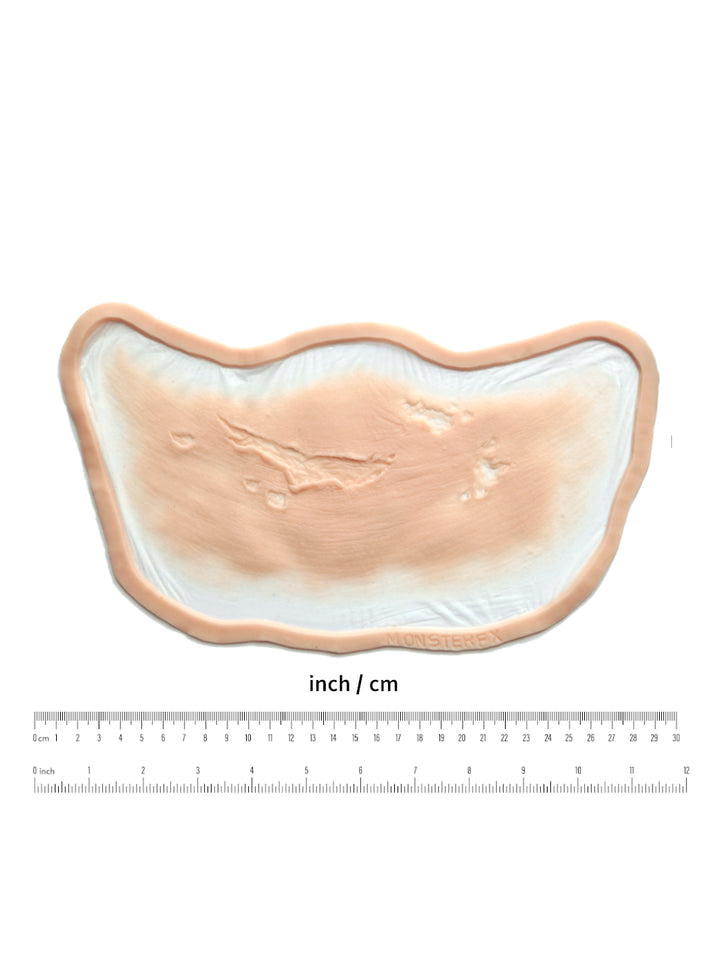 Zombie Neck Silicone Prosthetic