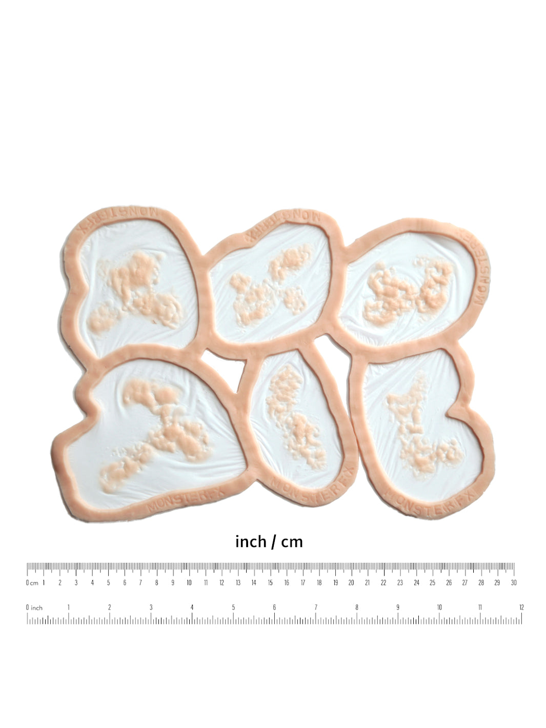 Zombie Skin Set Silicone Prosthetics