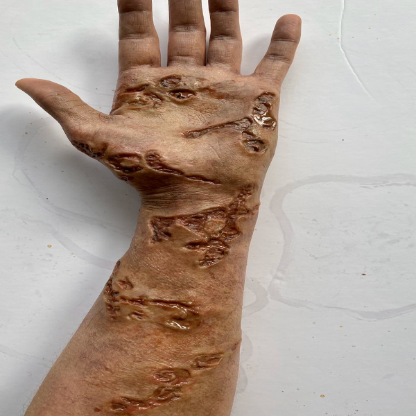 Flesh Eating Bacteria Set / Zombie / Infection / Latex Free / Makeup - MonsterFX